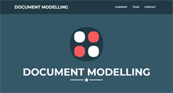 Desktop Screenshot of documentmodelling.com