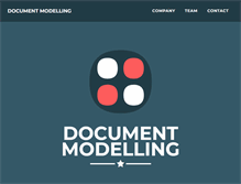 Tablet Screenshot of documentmodelling.com